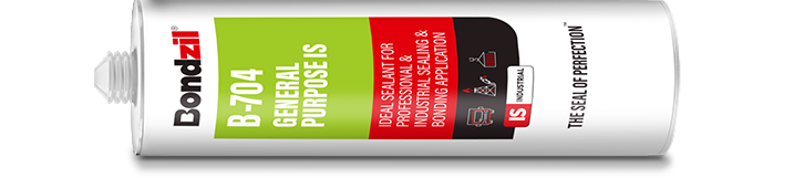 Bondzil B-704 silicone sealant cartridge for sanitary, natural stone, glazing windows, doors, DIY applications