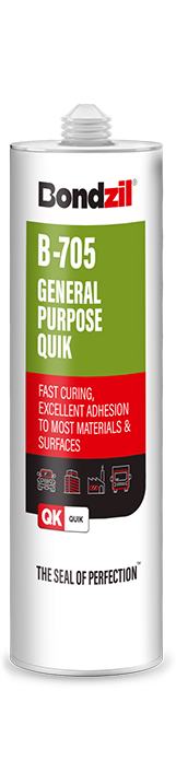 B-705 general purpose quik silicone sealant for sanitary, windows, doors, bikes, indoor and outdoor fittings