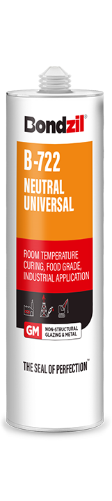 B-722 neutral universal silicone sealant for windows, doors frames, marble and stone