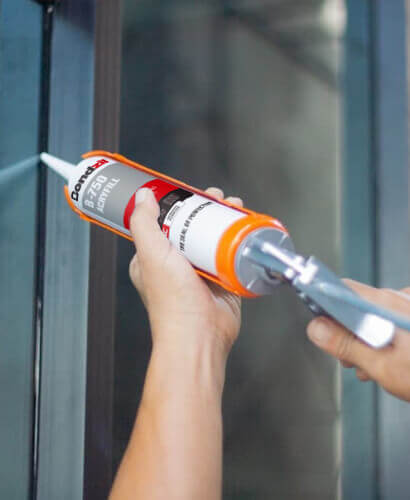 Silicone sealant for window frames and doors